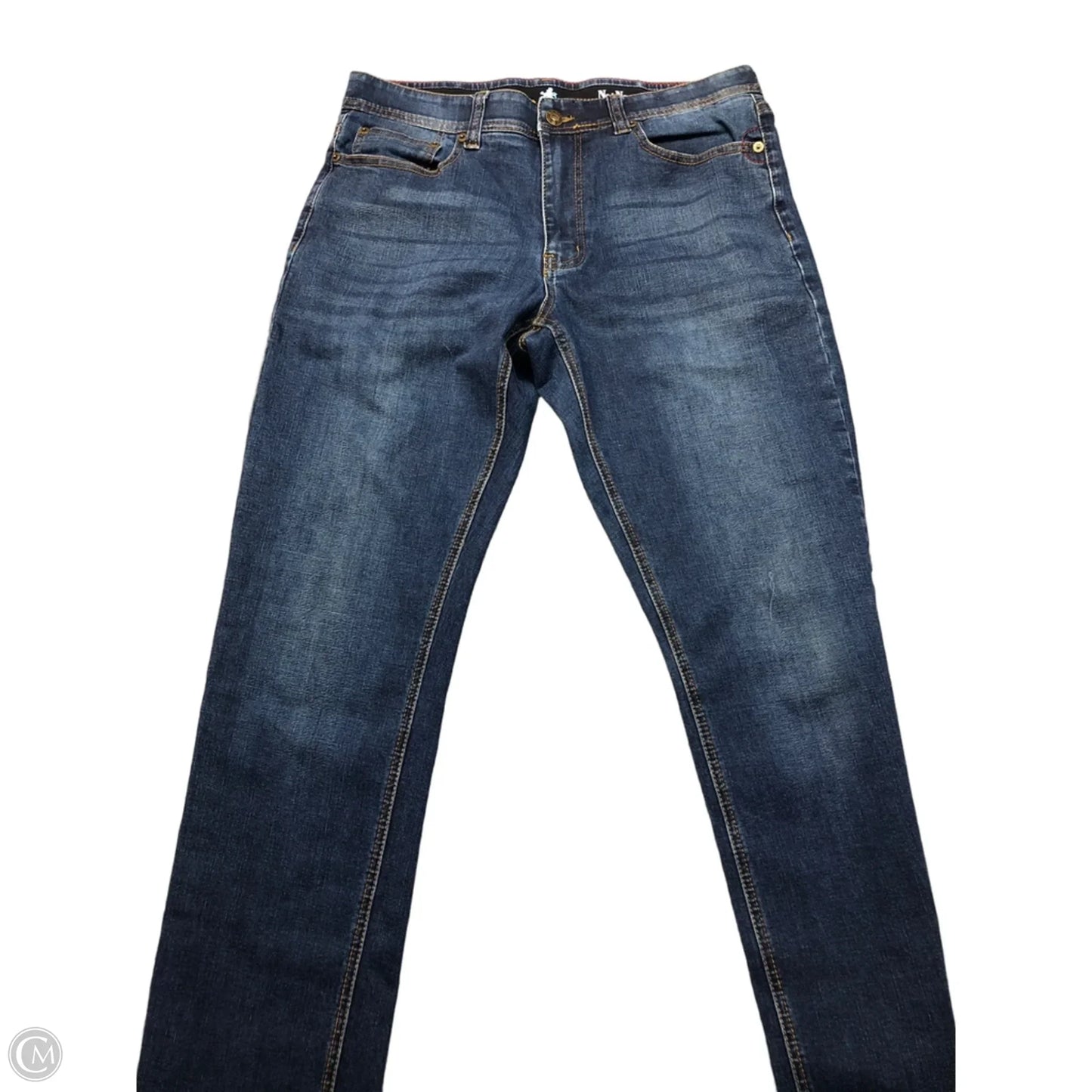 Jeans Straight By Clothes Mentor In Blue Denim, Size: 3x