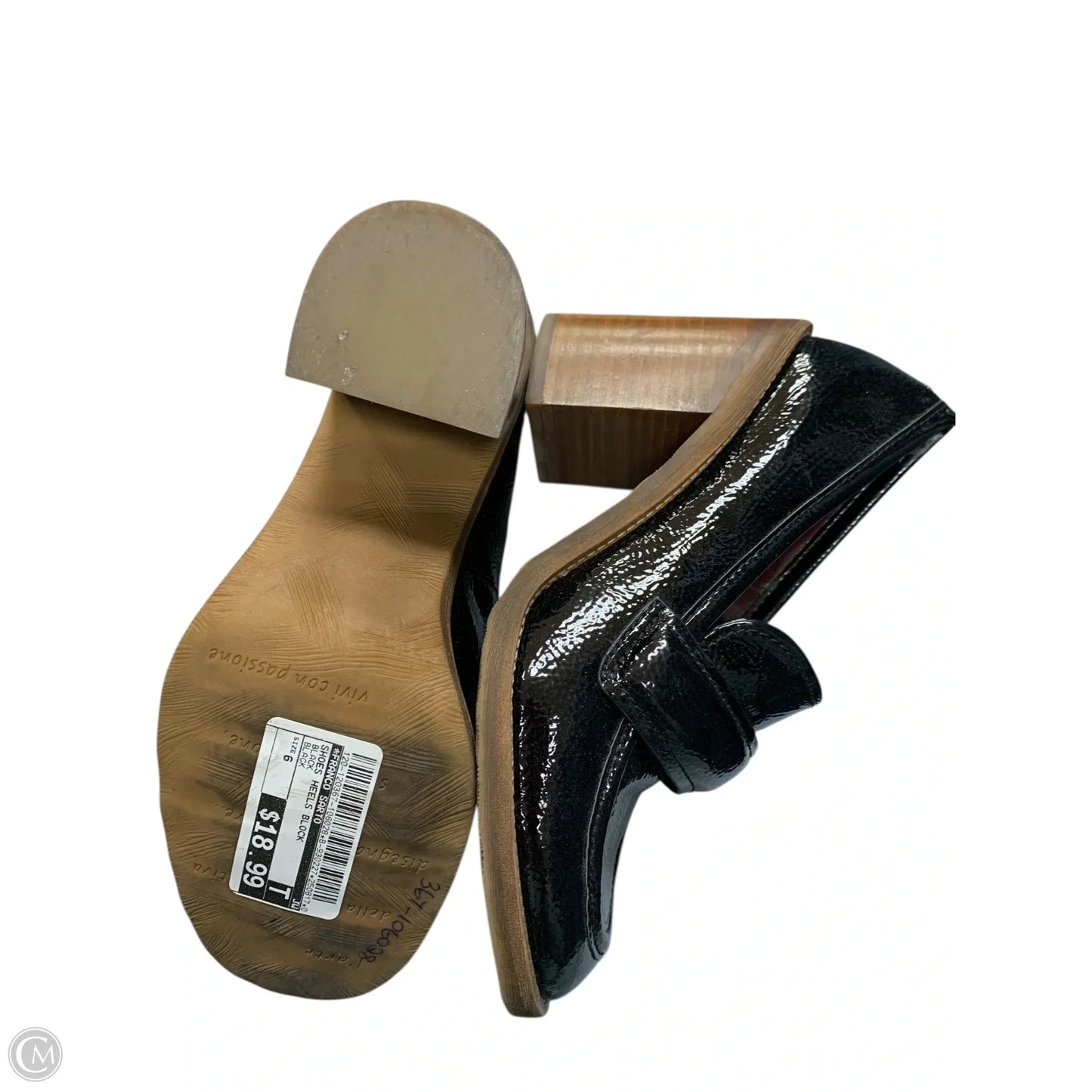 Shoes Heels Block By Franco Sarto In Black, Size: 6