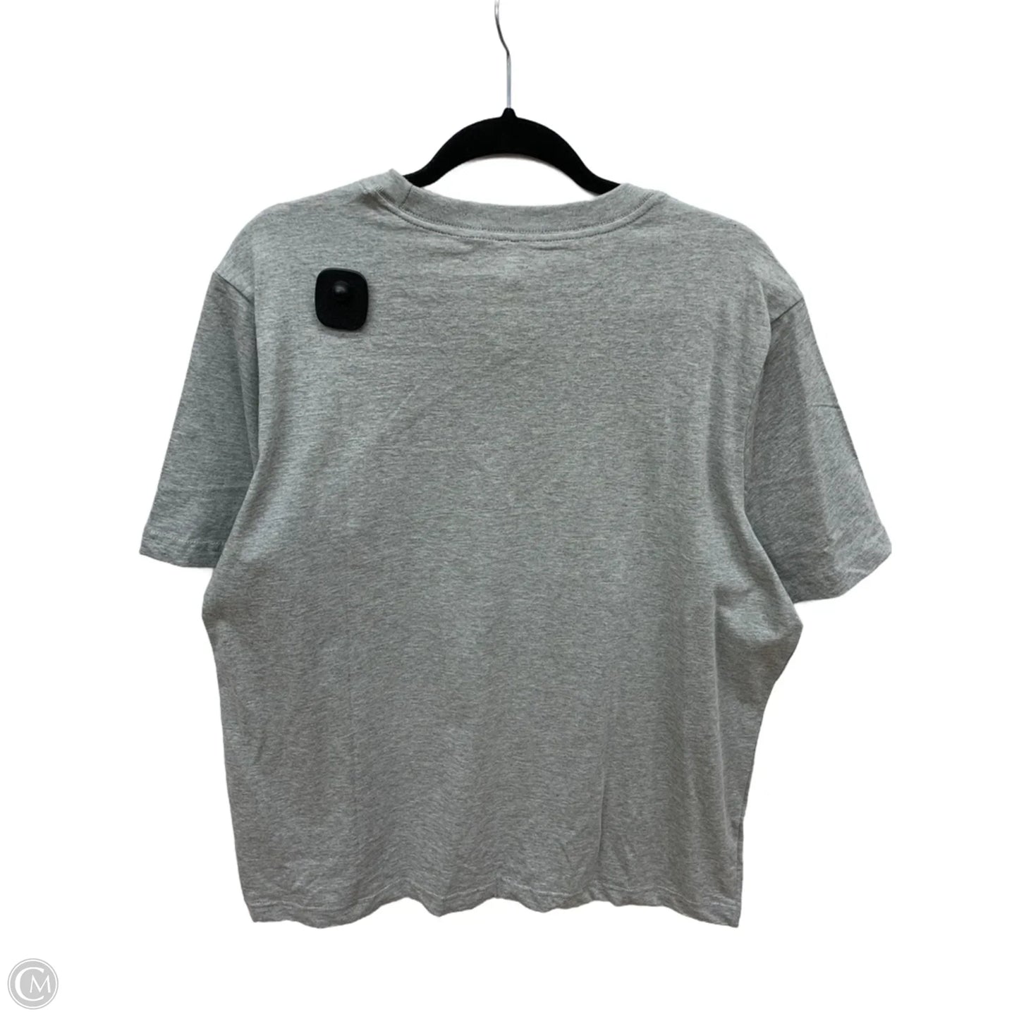Athletic Top Short Sleeve By Nike Apparel In Grey, Size: L