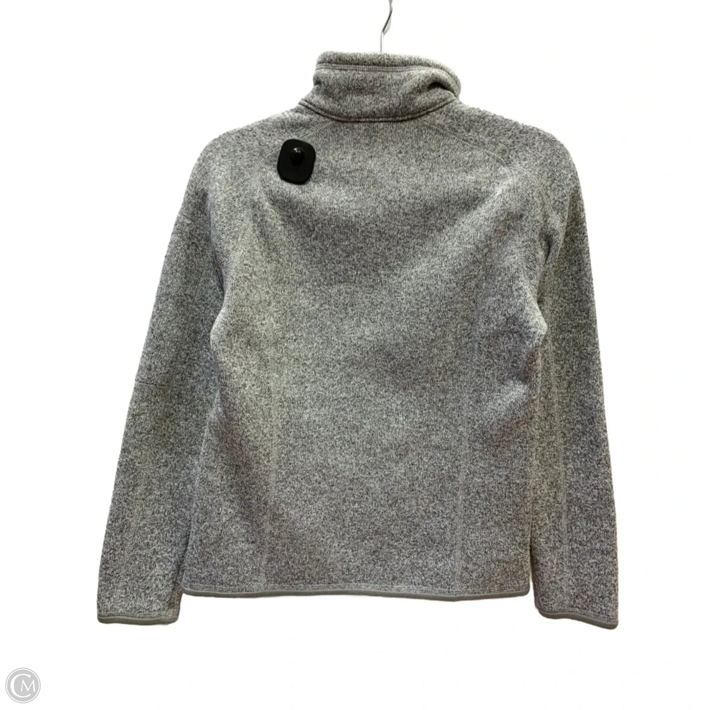 Jacket Fleece By Patagonia In Grey, Size: S