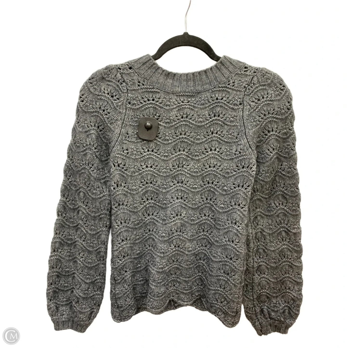 Sweater Cardigan By Juicy Couture In Grey, Size: S