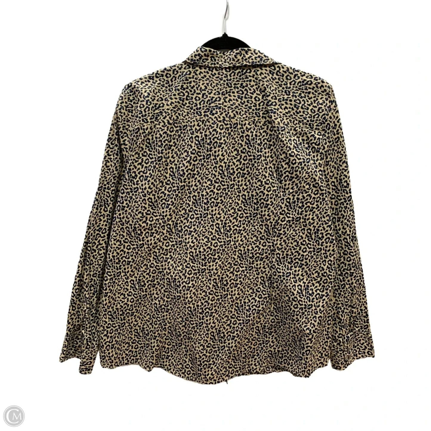 Top Long Sleeve By J. Crew In Animal Print, Size: Xxl