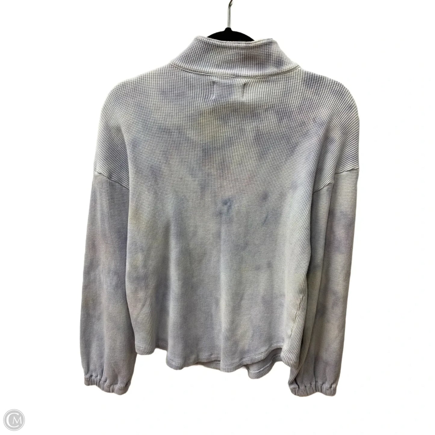 Sweatshirt Collar By Madewell In Blue, Size: S