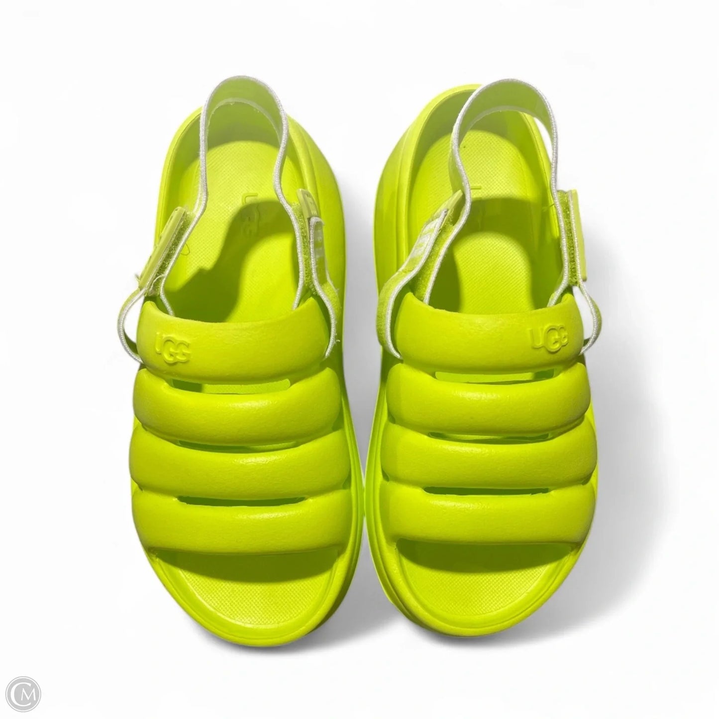 Shoes Designer By Ugg In Green, Size: 5.5