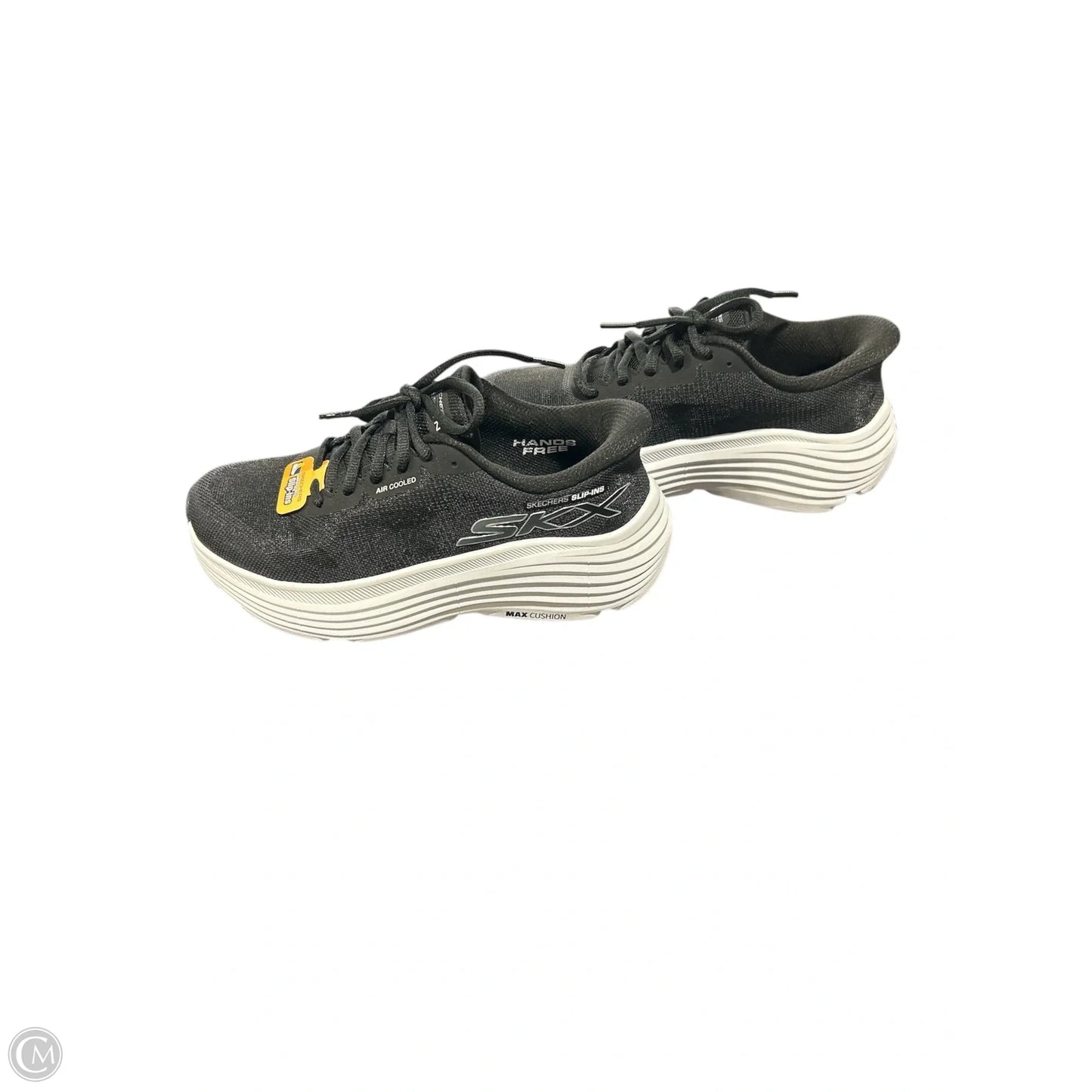 Shoes Athletic By Skechers In Black & White, Size: 6