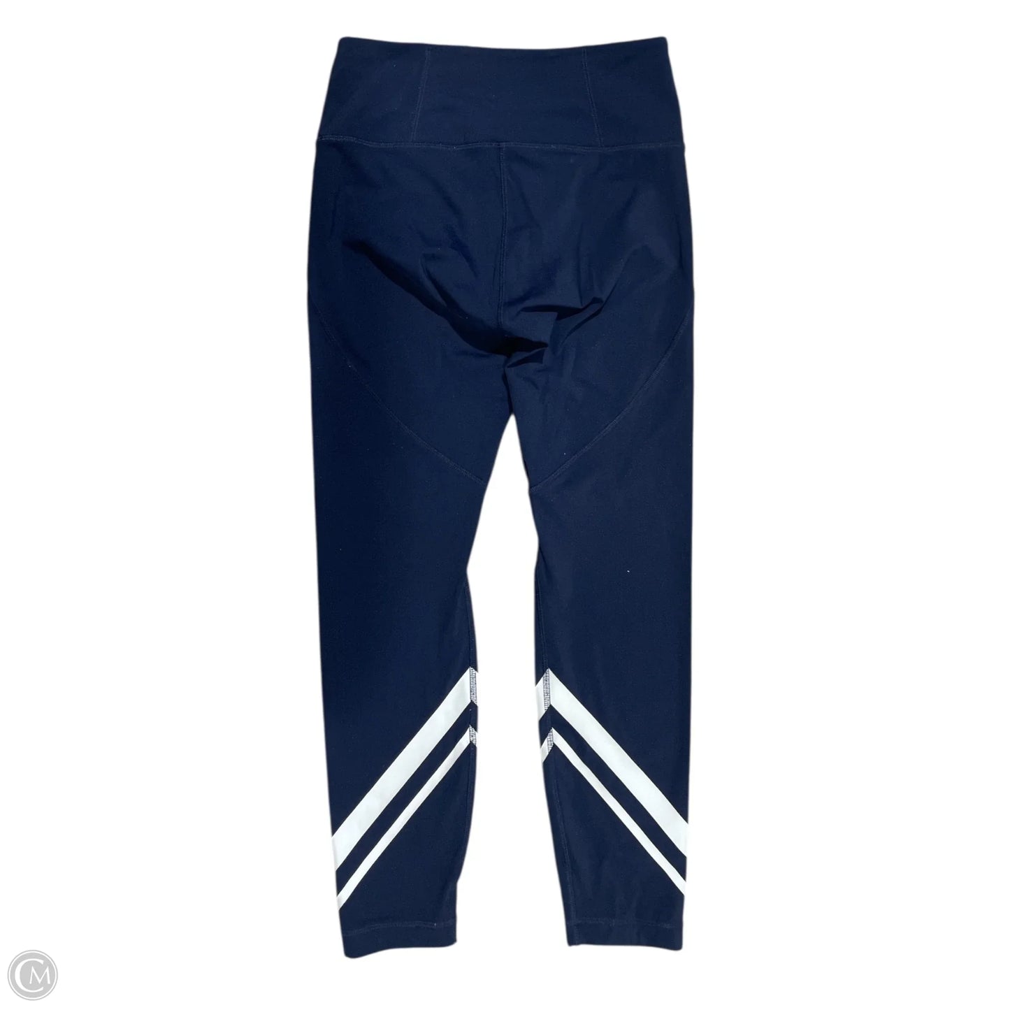 Pants Designer By Tory Burch In Blue & White, Size: M