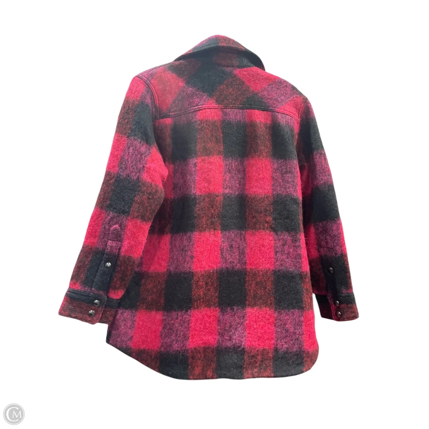 Coat Other By Banana Republic In Plaid Pattern, Size: Xs