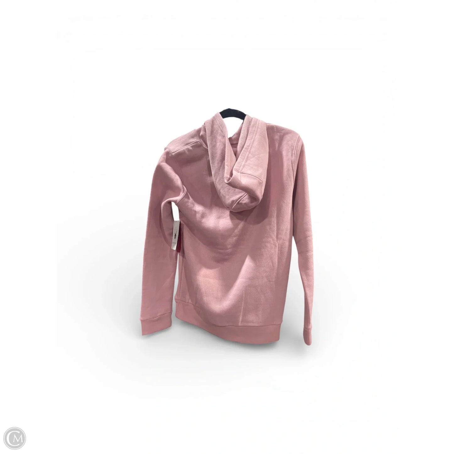 Athletic Sweatshirt Hoodie By Spyder In Pink, Size: L
