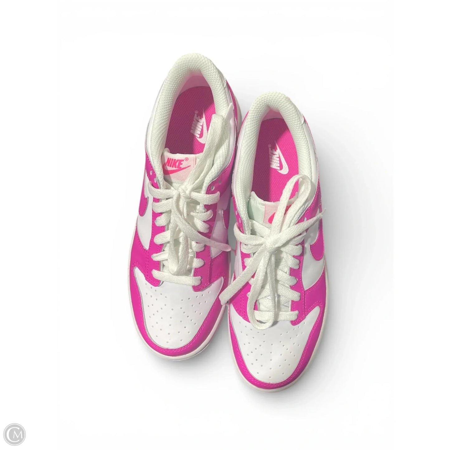 Shoes Sneakers By Nike In Pink & White, Size: 7