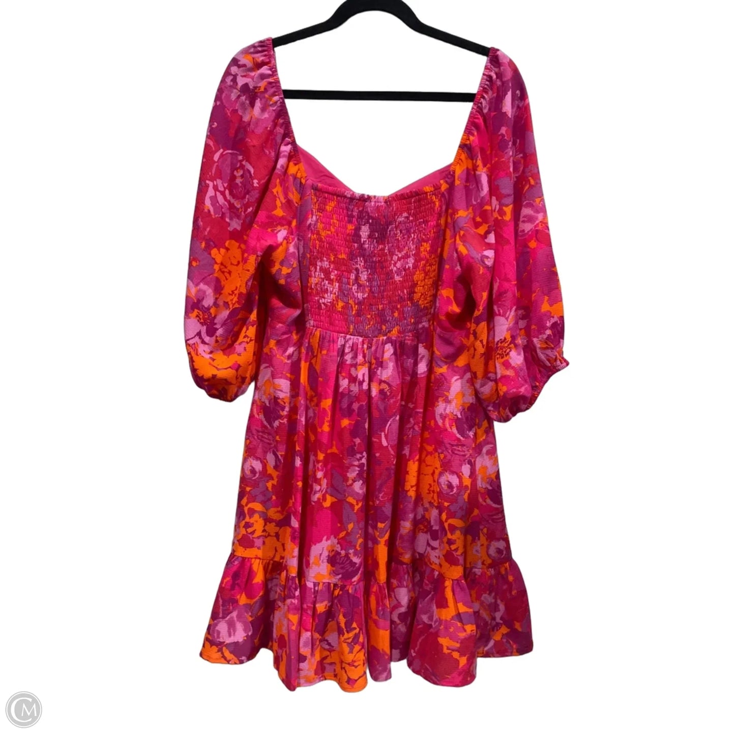 Dress Casual Midi By Baltic Born In Floral Print, Size: Xl