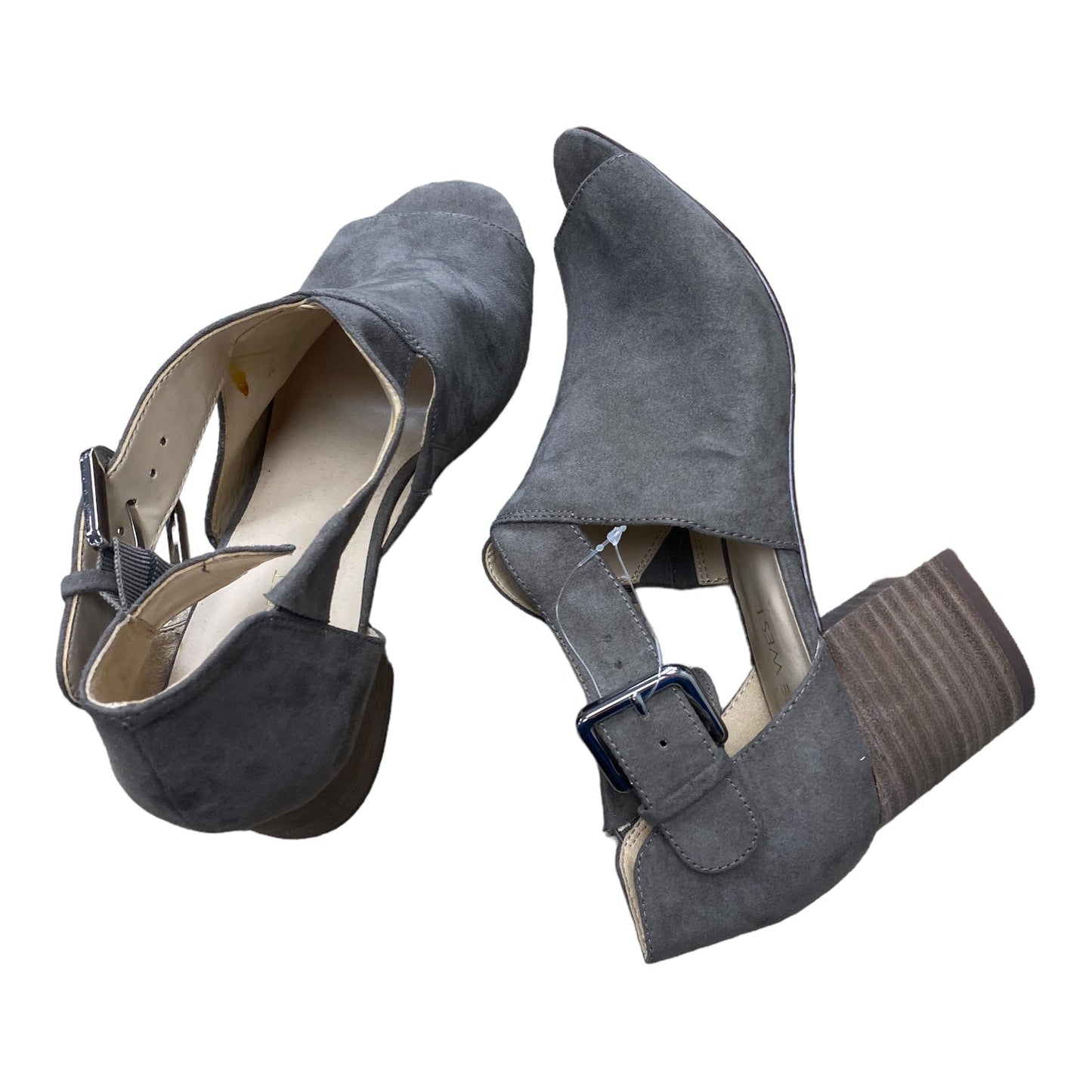 Shoes Heels Block By Nine West Size: 7.5