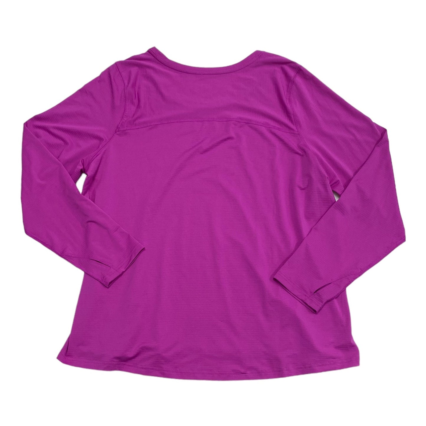 Athletic Top Long Sleeve Crewneck By Tek Gear Size: 1x