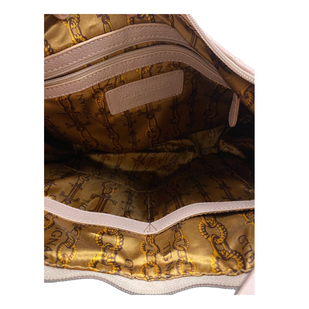 Handbag Leather By Tignanello Purses Size: Medium