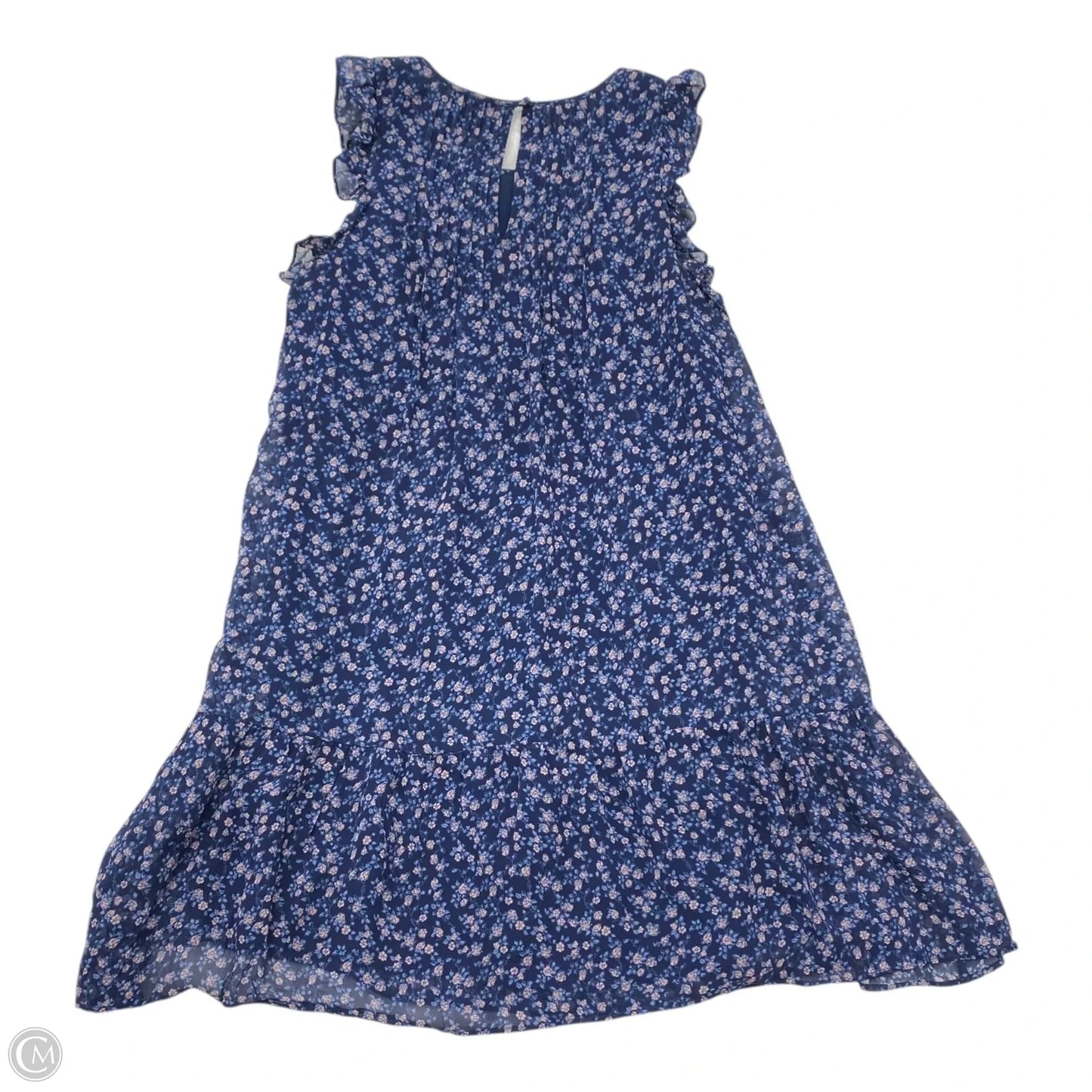 Dress Casual Midi By Joie In Blue & Pink, Size: Xs