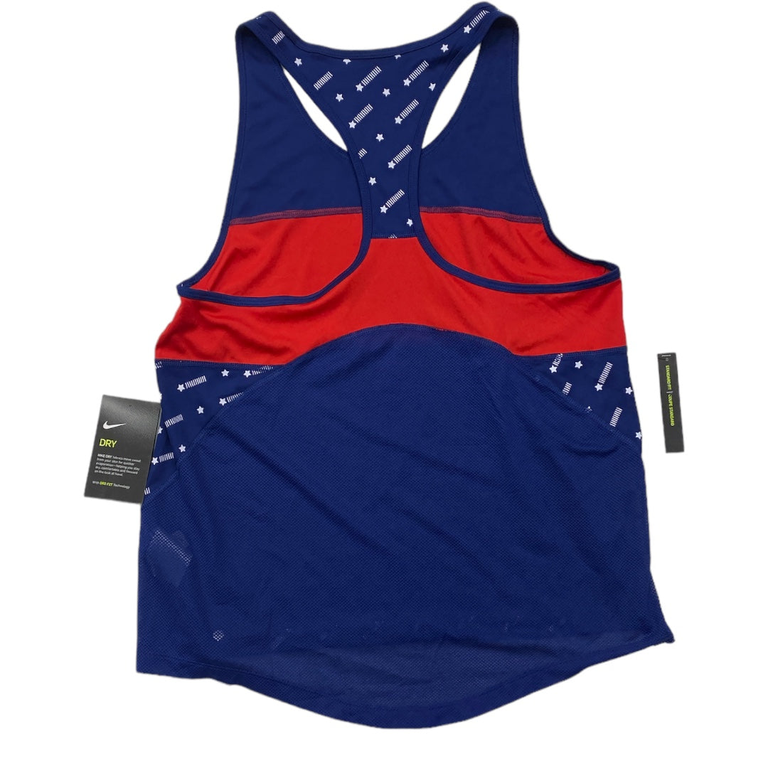 Athletic Tank Top By Nike Apparel Size: M