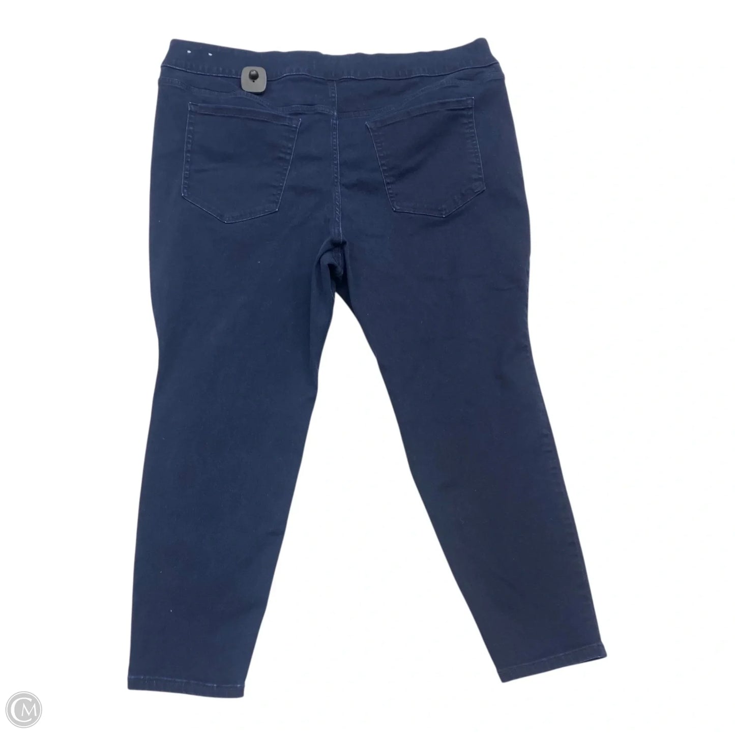 Jeans Skinny By Lane Bryant In Blue Denim, Size: 3x