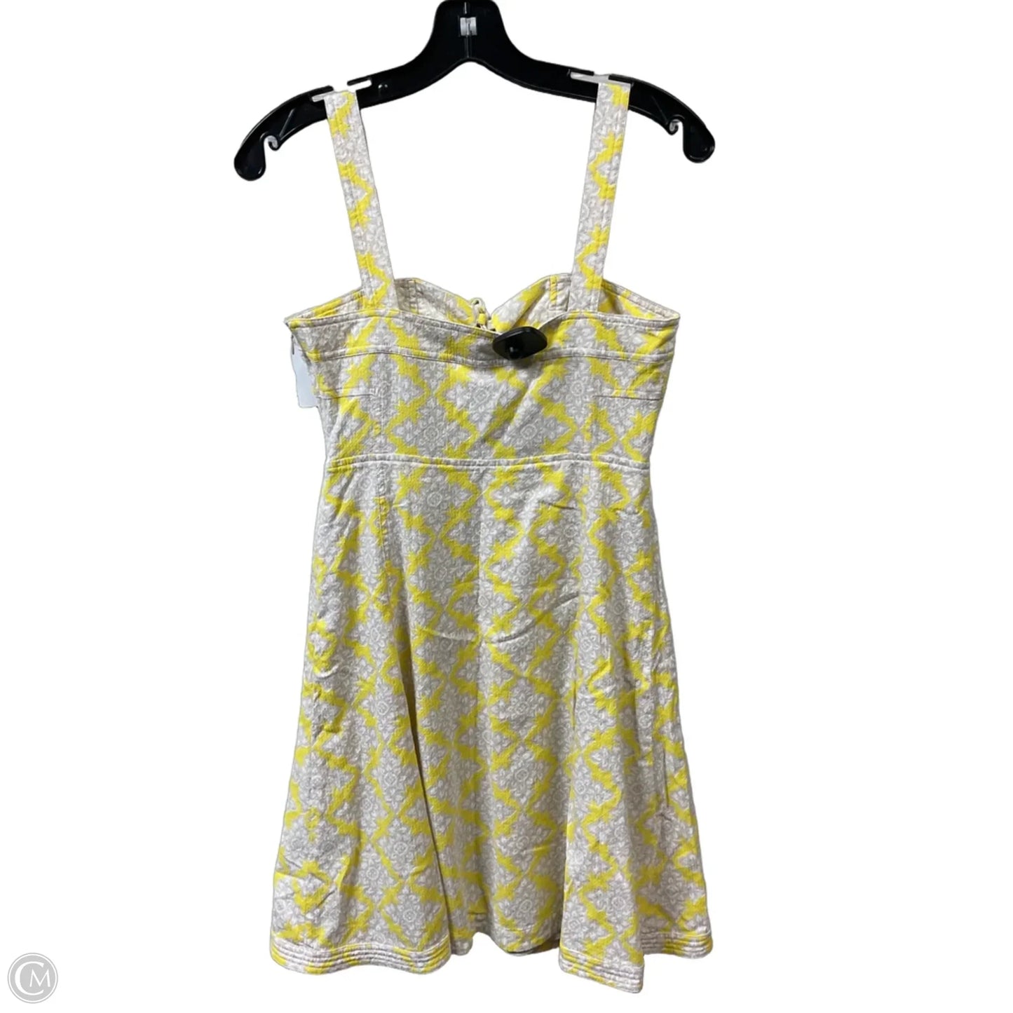 Dress Designer By Diane Von Furstenberg In Tan & Yellow, Size: S