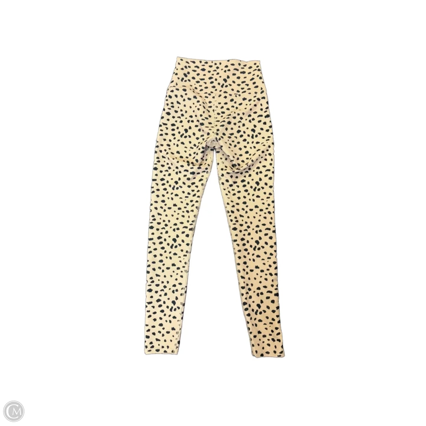 Athletic Leggings By Beach Riot In Black & Tan, Size: Xs