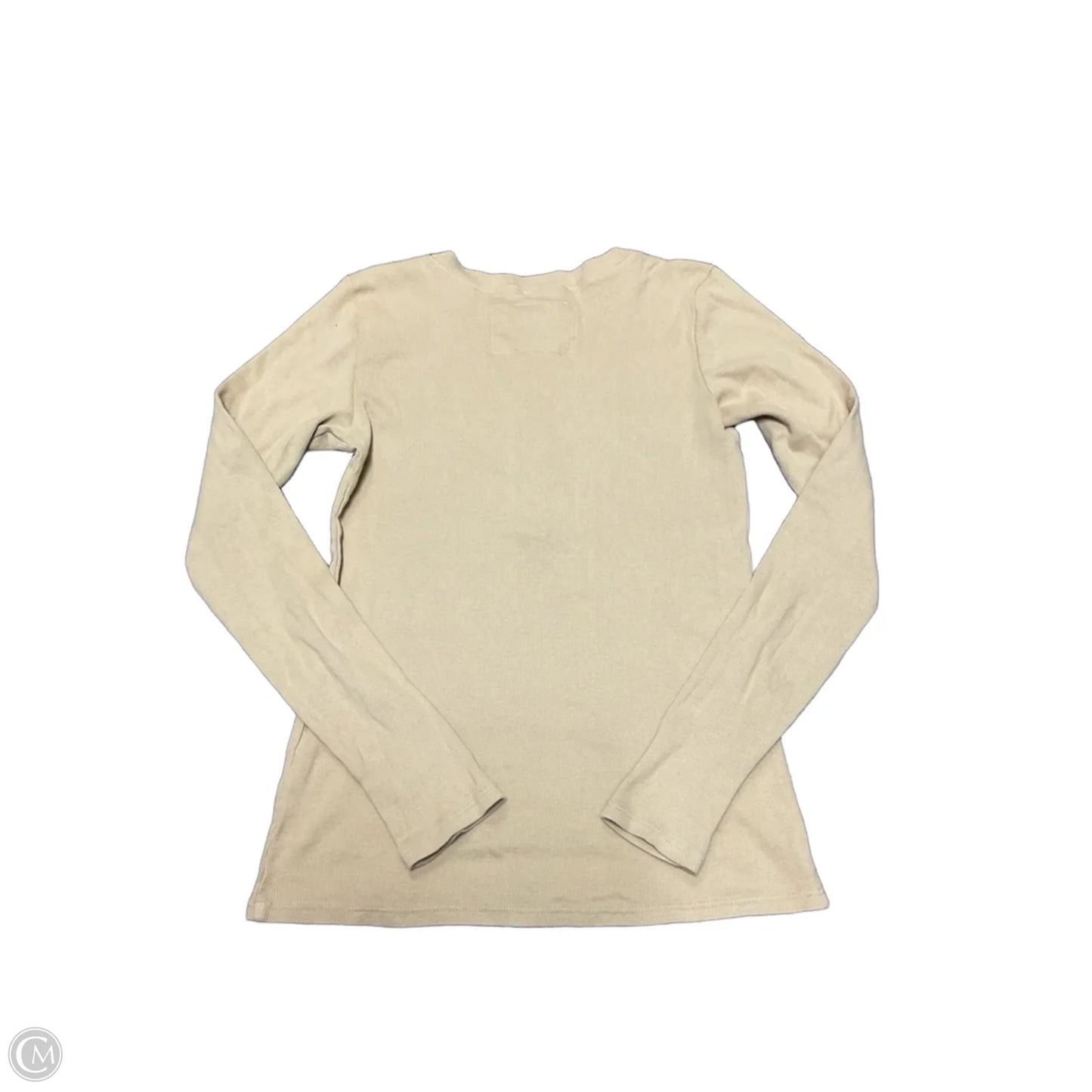 Top Long Sleeve By Nili Lotan In Tan, Size: Xs