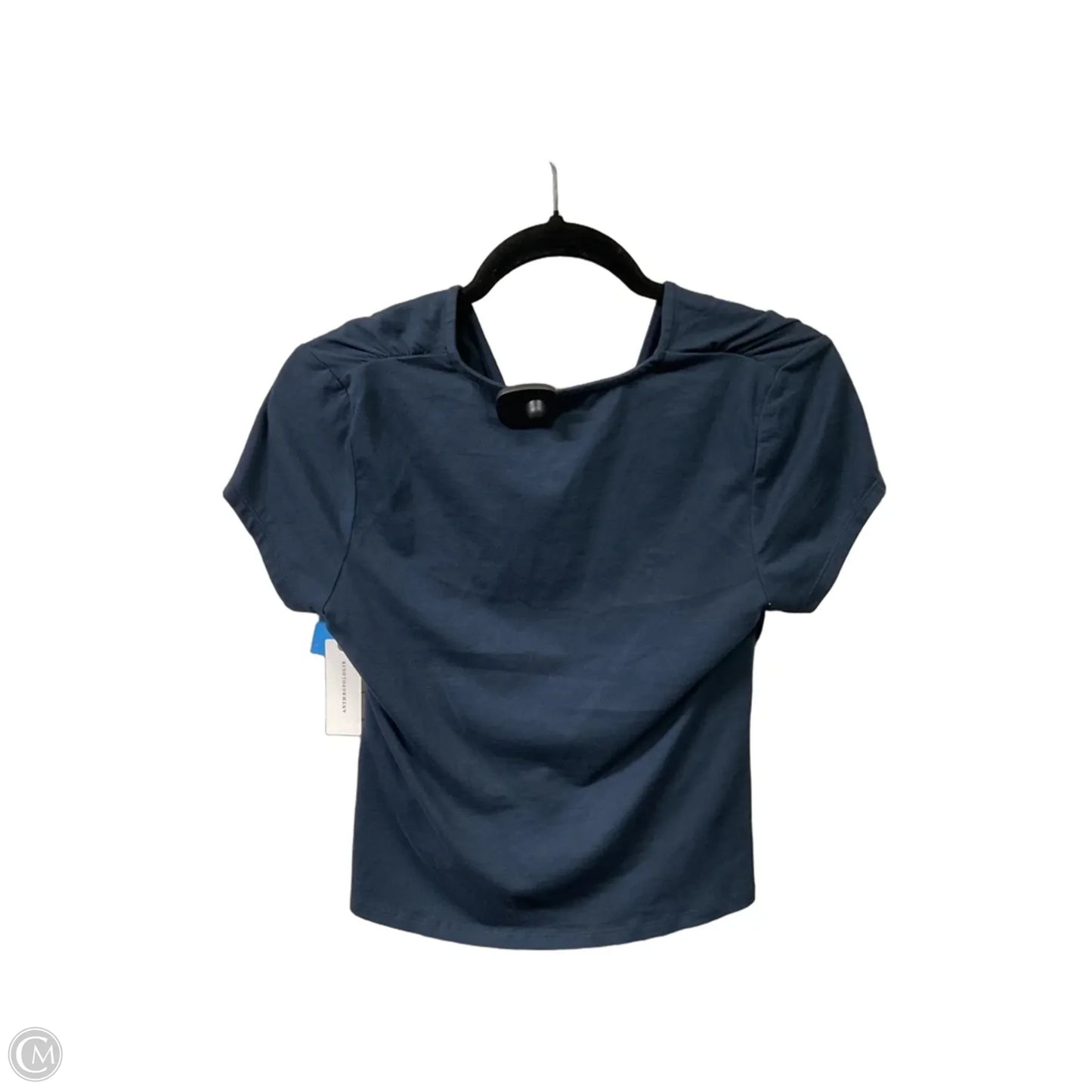 Top Short Sleeve By Maeve In Navy, Size: M