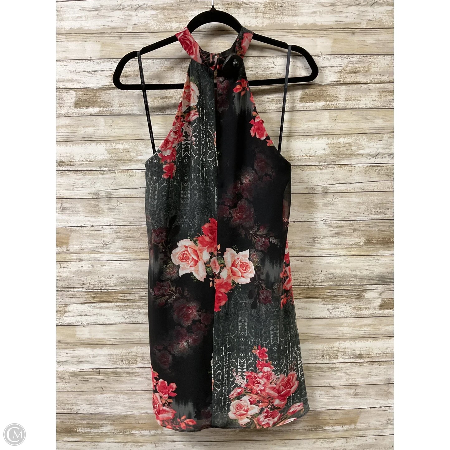 Dress Party Short By Bcbgeneration In Black & Pink, Size: M