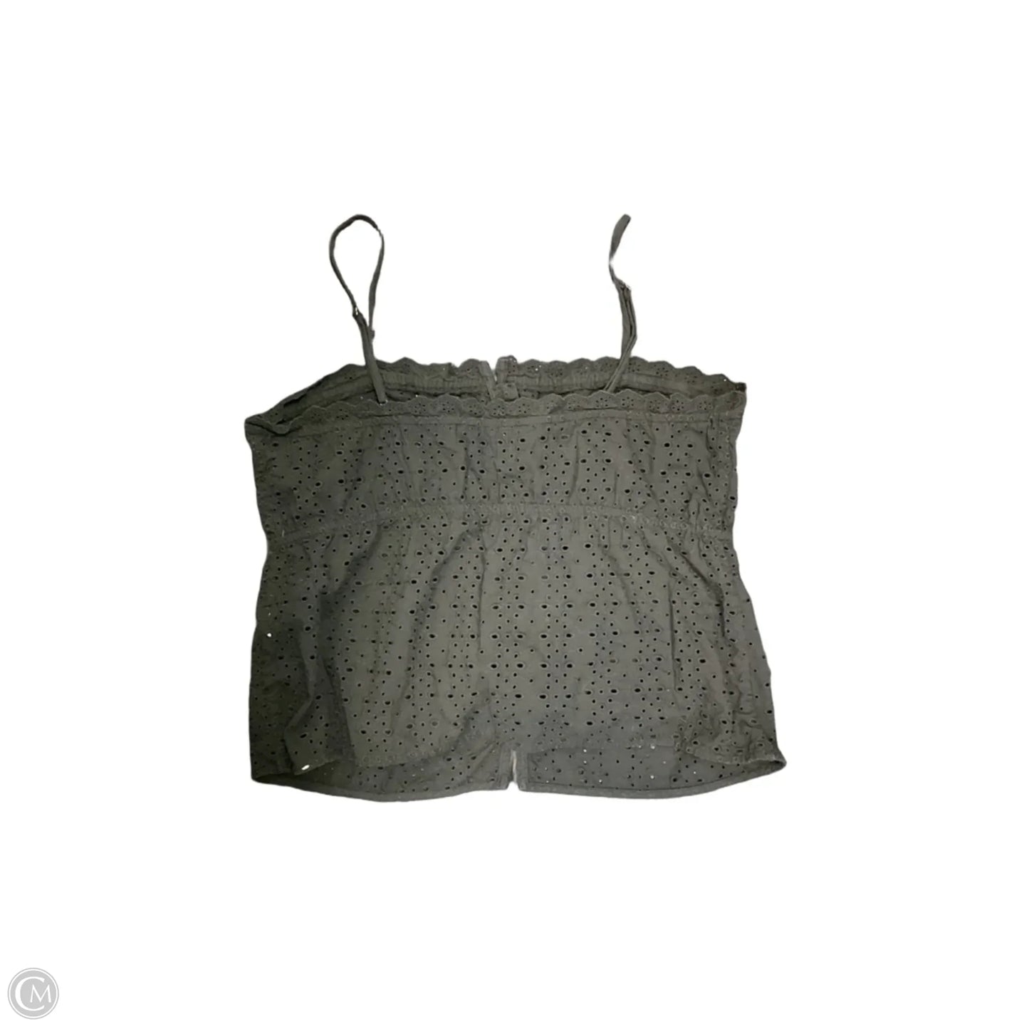 Top Sleeveless By Banana Republic In Black, Size: M