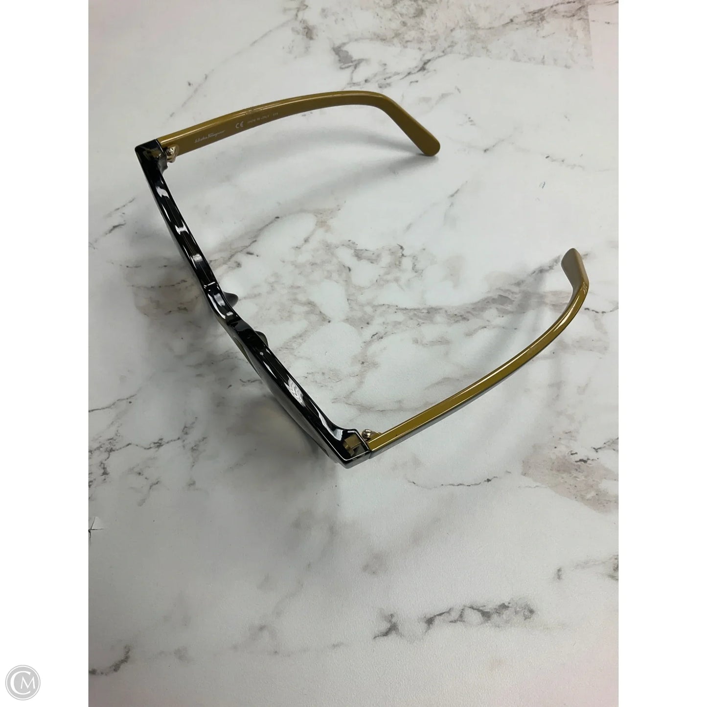 Sunglasses Luxury Designer By Ferragamo, Size: Large