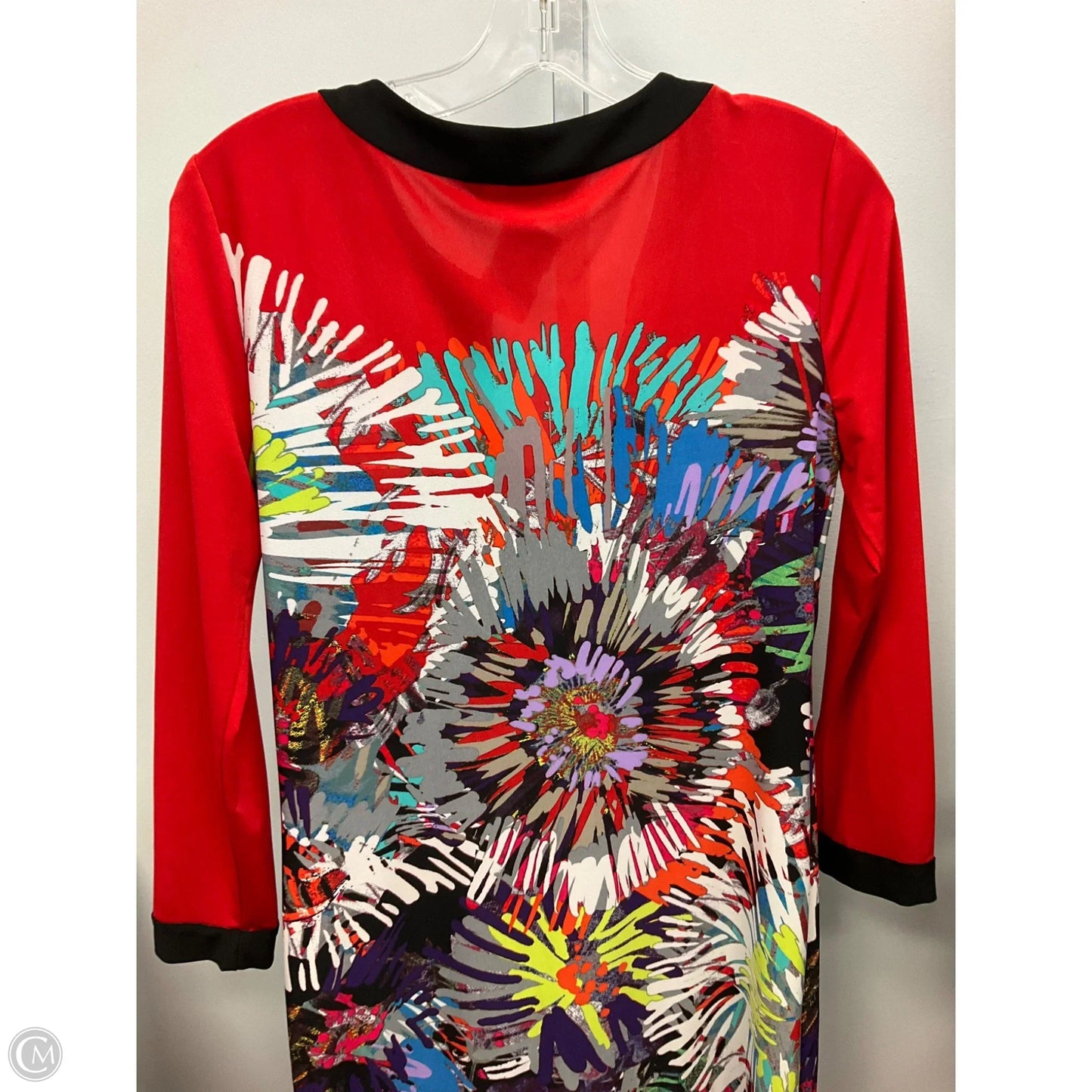 Dress Casual Short By Bcbgmaxazria In Floral Print, Size: Xs