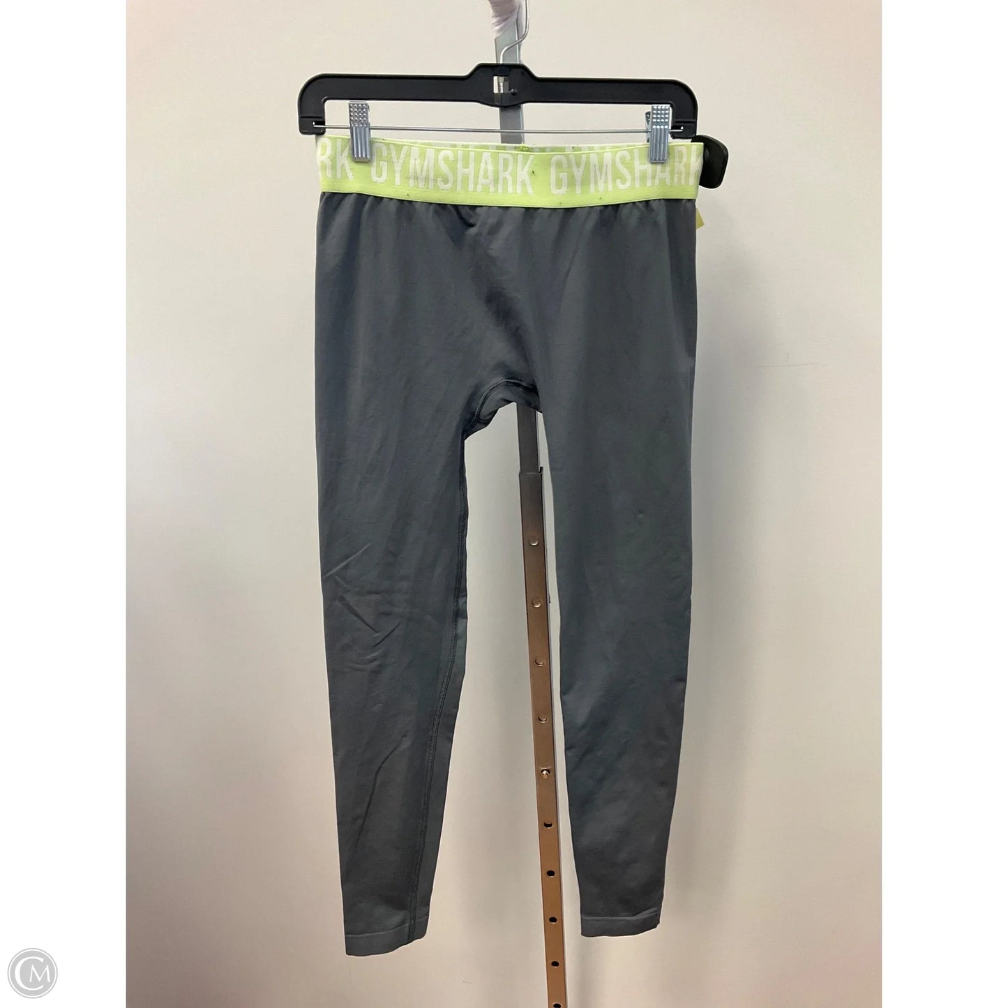Athletic Leggings By Gym Shark In Grey, Size: L