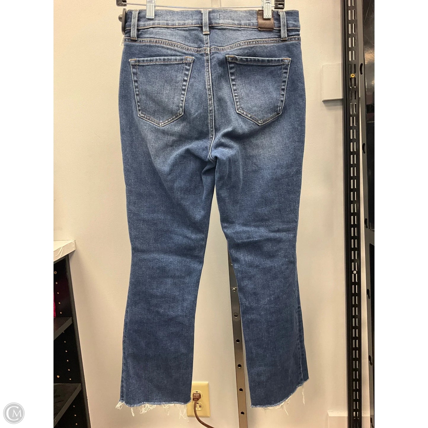 Jeans Flared By Level 99 In Blue Denim, Size: 6