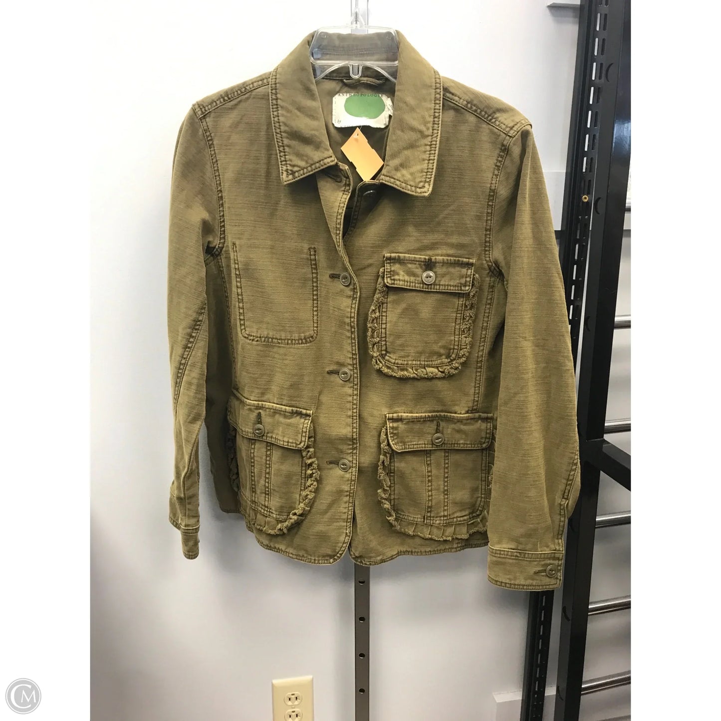 Jacket Utility By Anthropologie In Green, Size: M