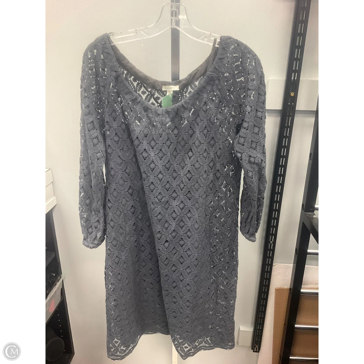 Dress Casual Short By Garnet Hill In Grey, Size: 10