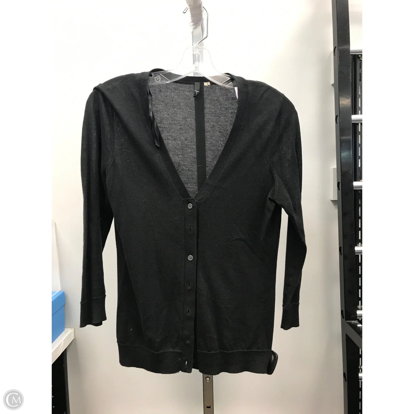 Cardigan By Tahari In Black, Size: Xs