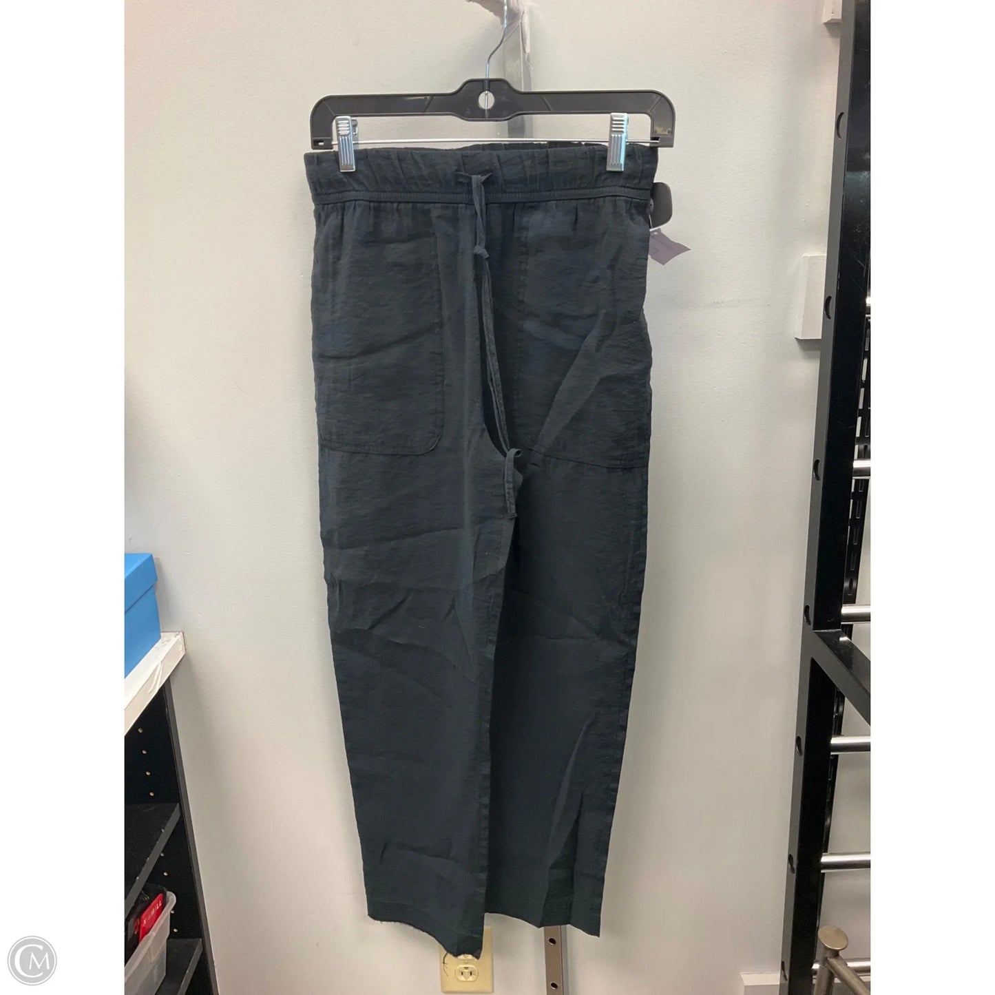 Pants Cropped By Zara In Black, Size: Xs