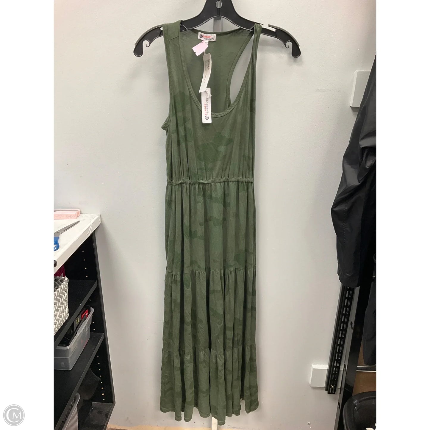 Dress Casual Maxi By Sundry In Camouflage Print, Size: 0
