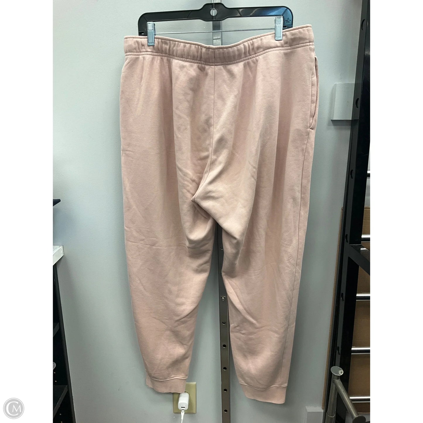 Athletic Pants By Nike Apparel In Pink, Size: Xl