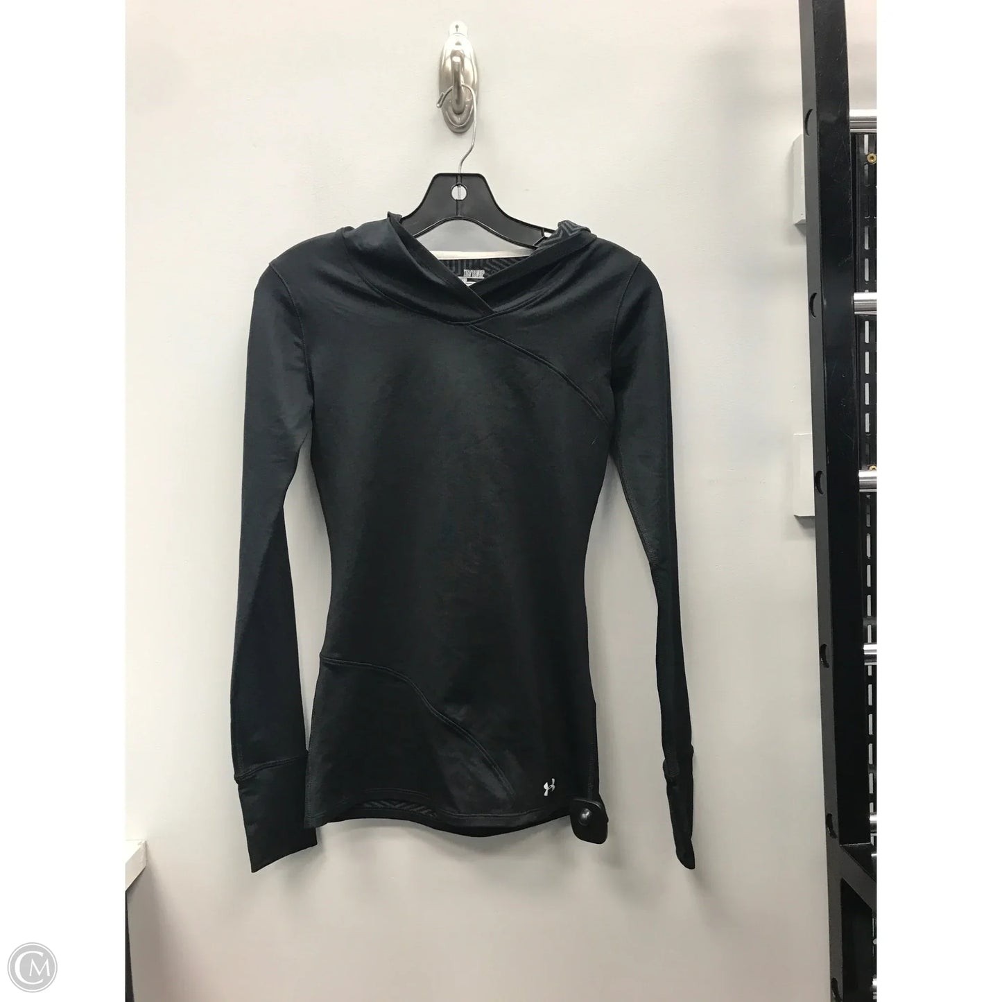 Athletic Sweatshirt Crewneck By Under Armour In Black, Size: Xs