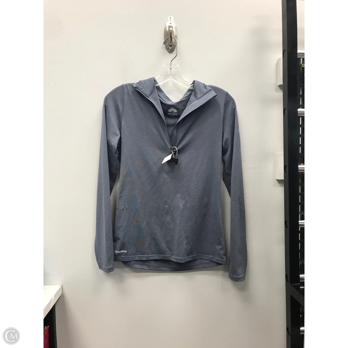 Athletic Top Long Sleeve Crewneck By Cme In Blue, Size: Xs