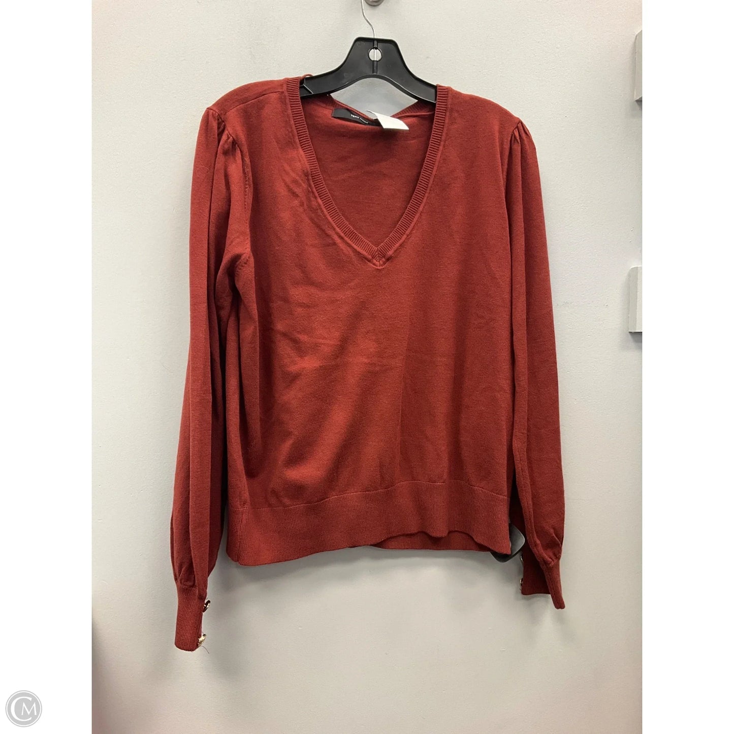 Top Long Sleeve By Vero Moda In Bronze, Size: Xl