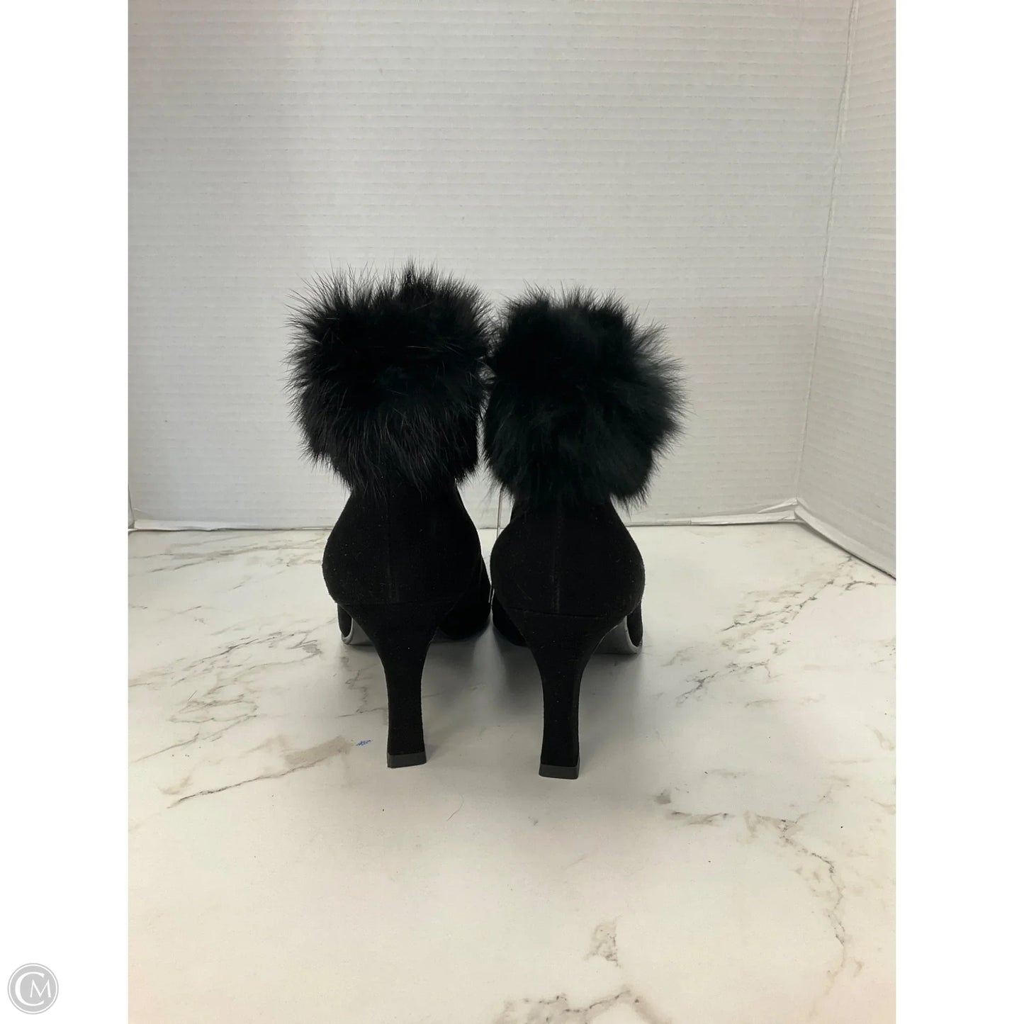 Boots Ankle Heels By Cmc In Black, Size: 7.5