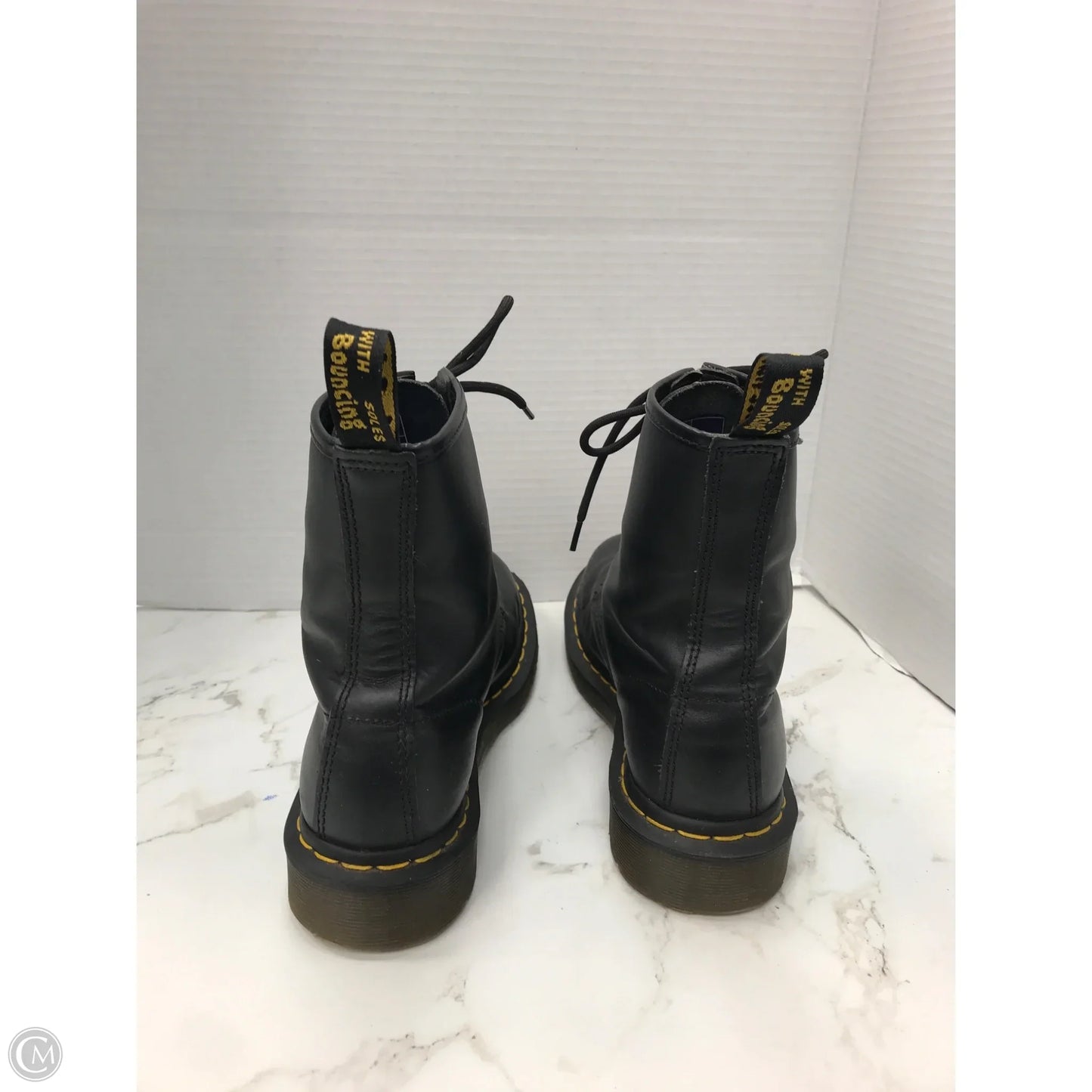 Boots Combat By Dr Martens In Black, Size: 8