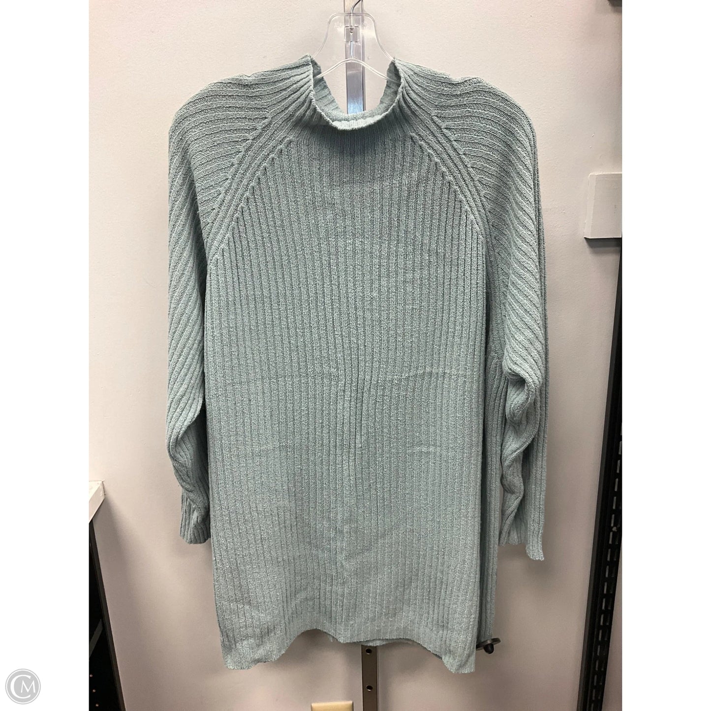 Sweater By Avenue In Green, Size: 3x