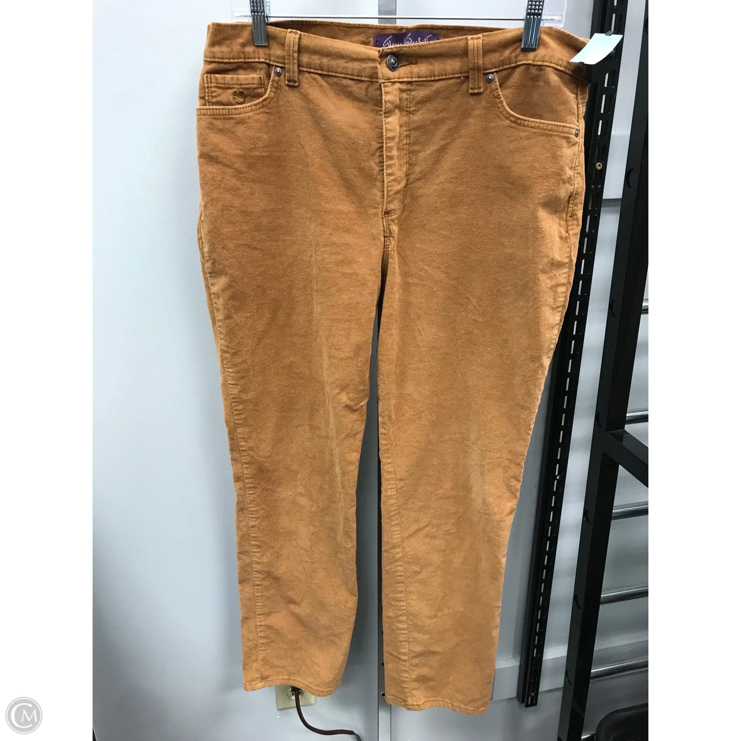 Pants Corduroy By Gloria Vanderbilt In Copper, Size: 14