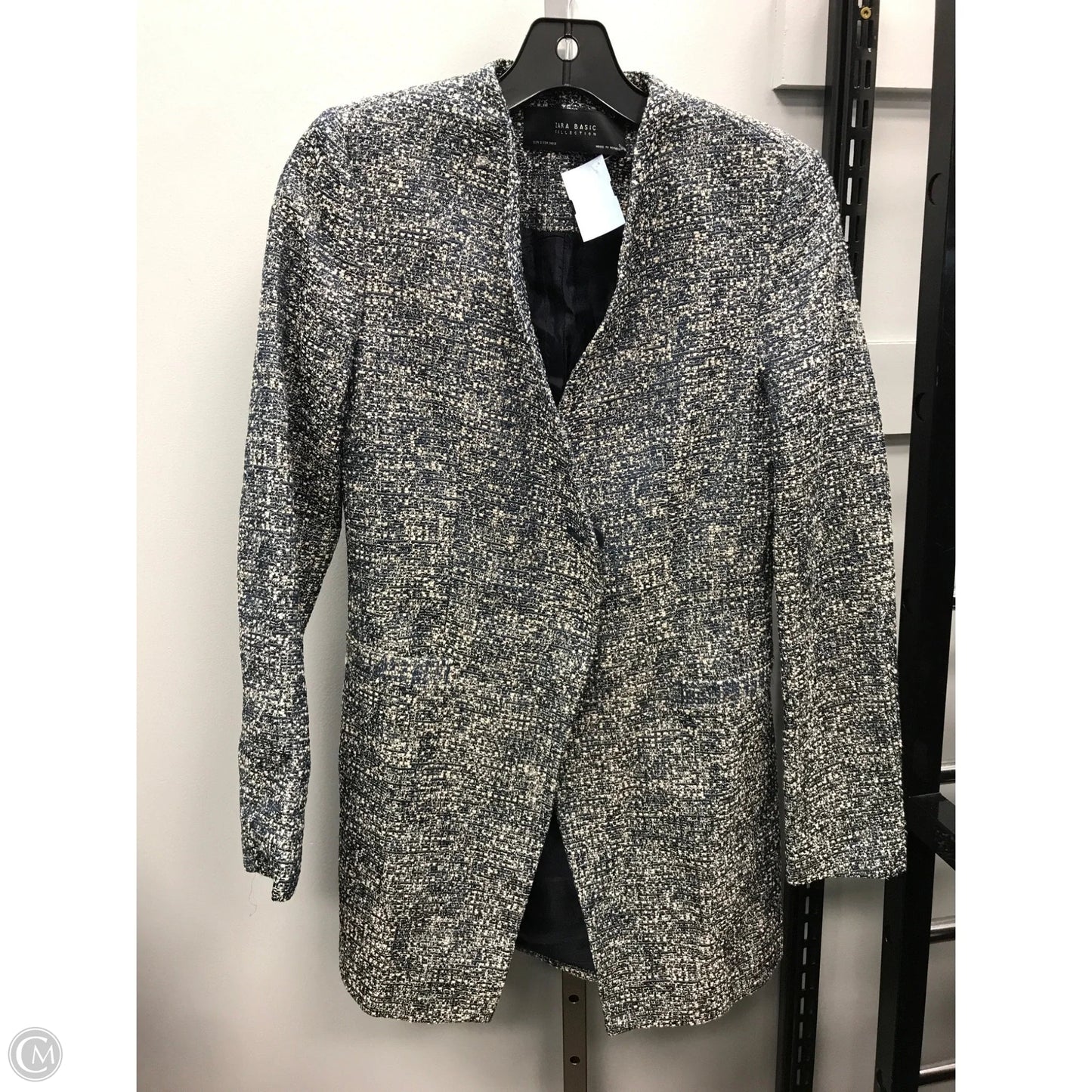 Blazer By Zara Basic In Navy, Size: S