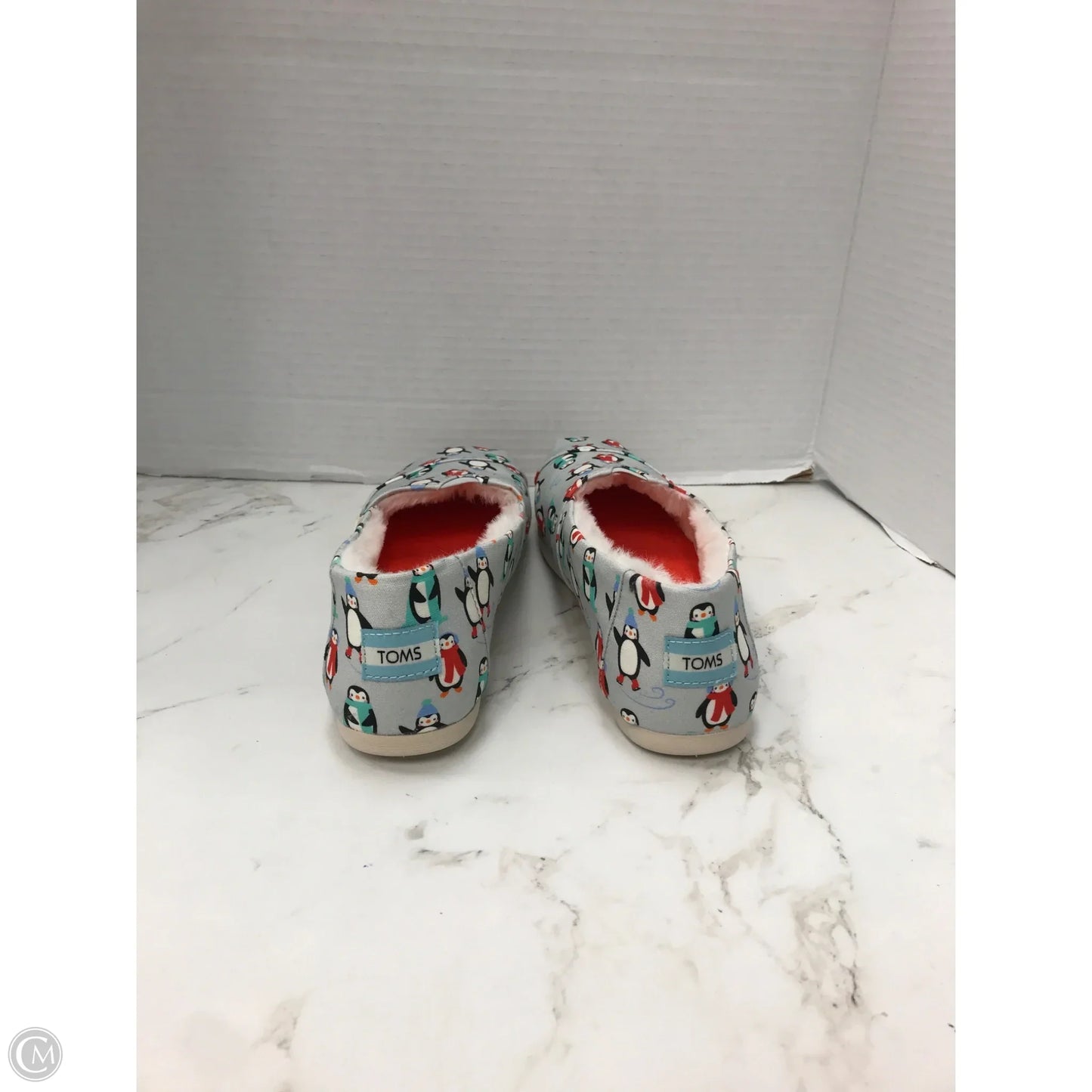 Shoes Flats By Toms In Grey, Size: 8