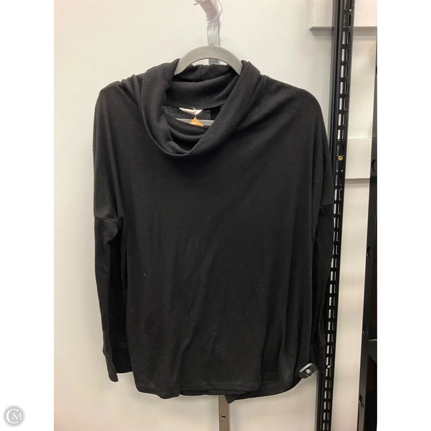 Top Long Sleeve By Caslon In Black, Size: Xlarge