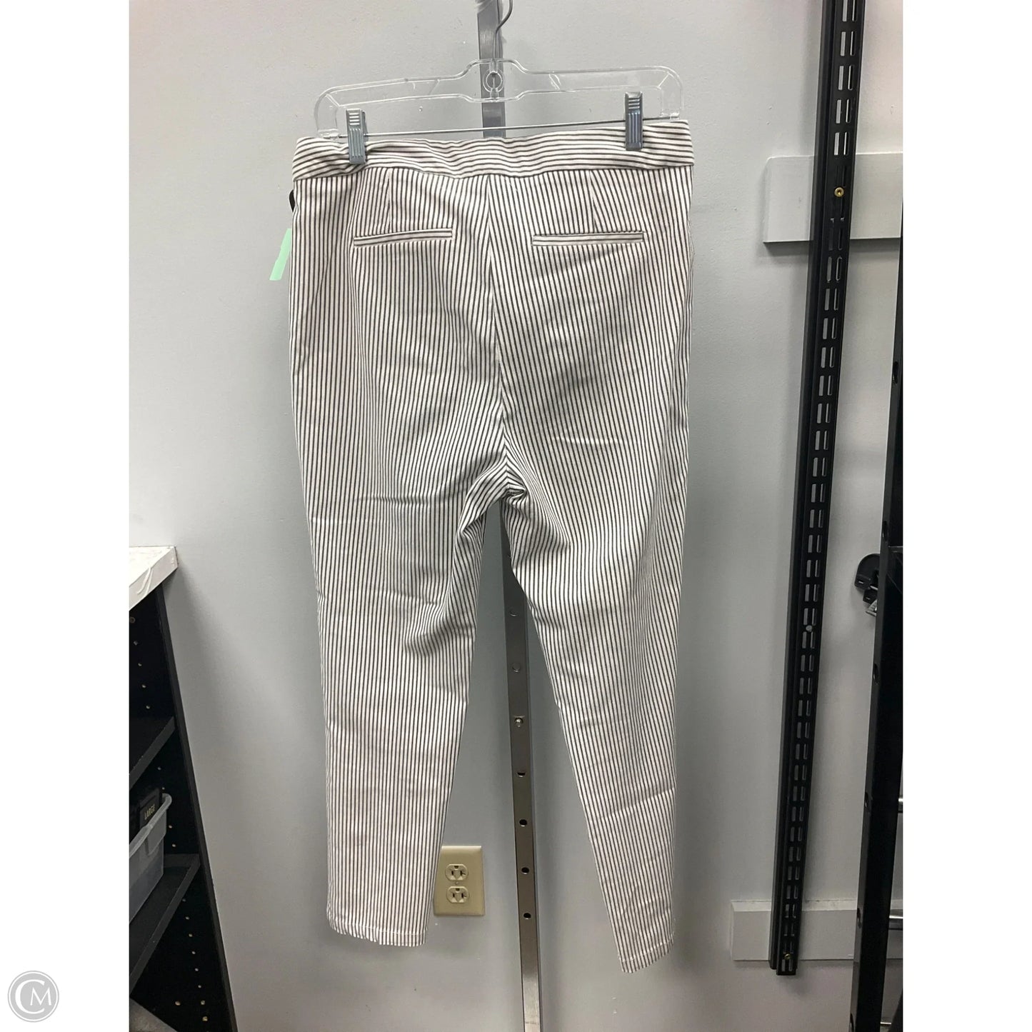 Pants Other By Adrianna Papell In Striped Pattern, Size: 8