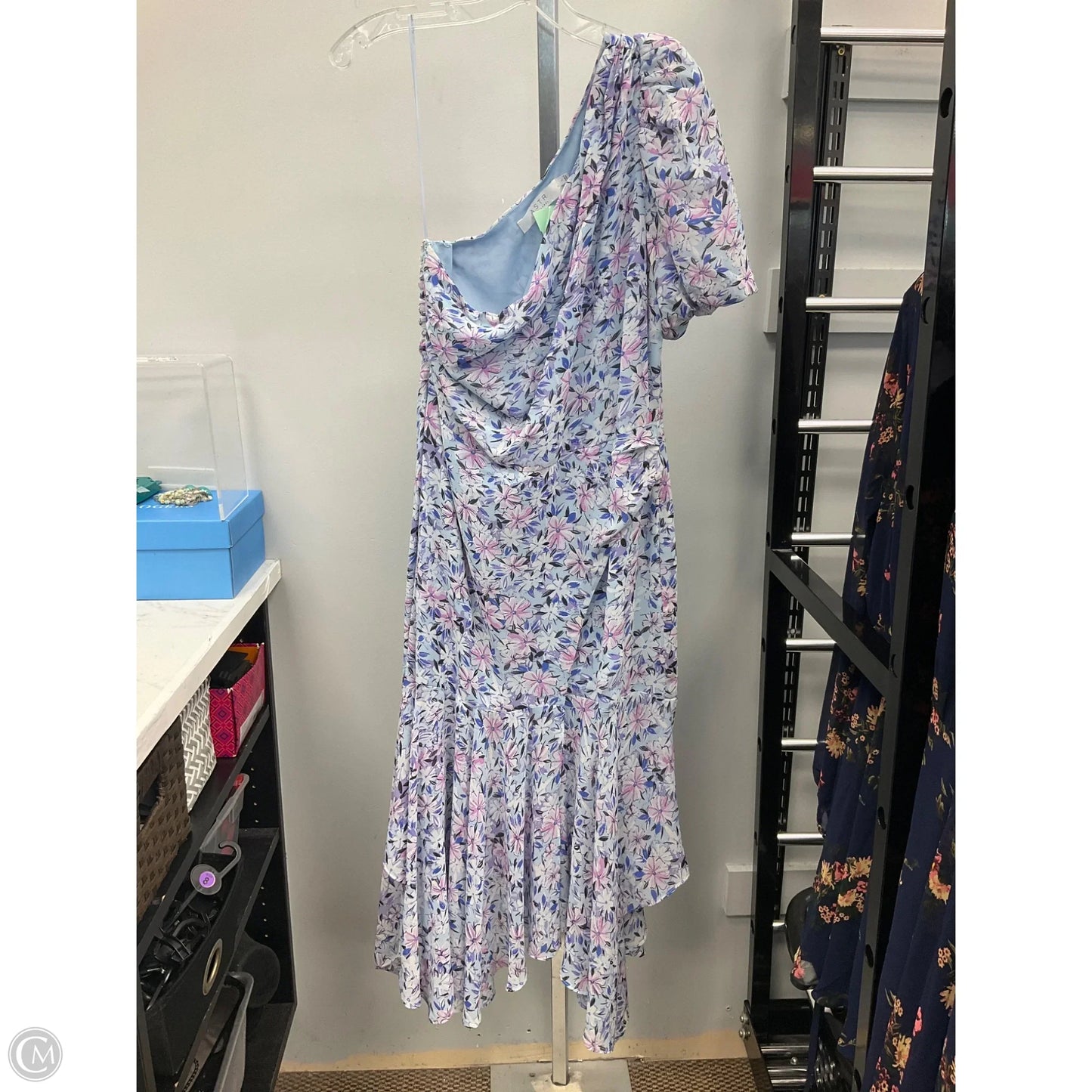 Dress Casual Midi By Astr In Floral Print, Size: L