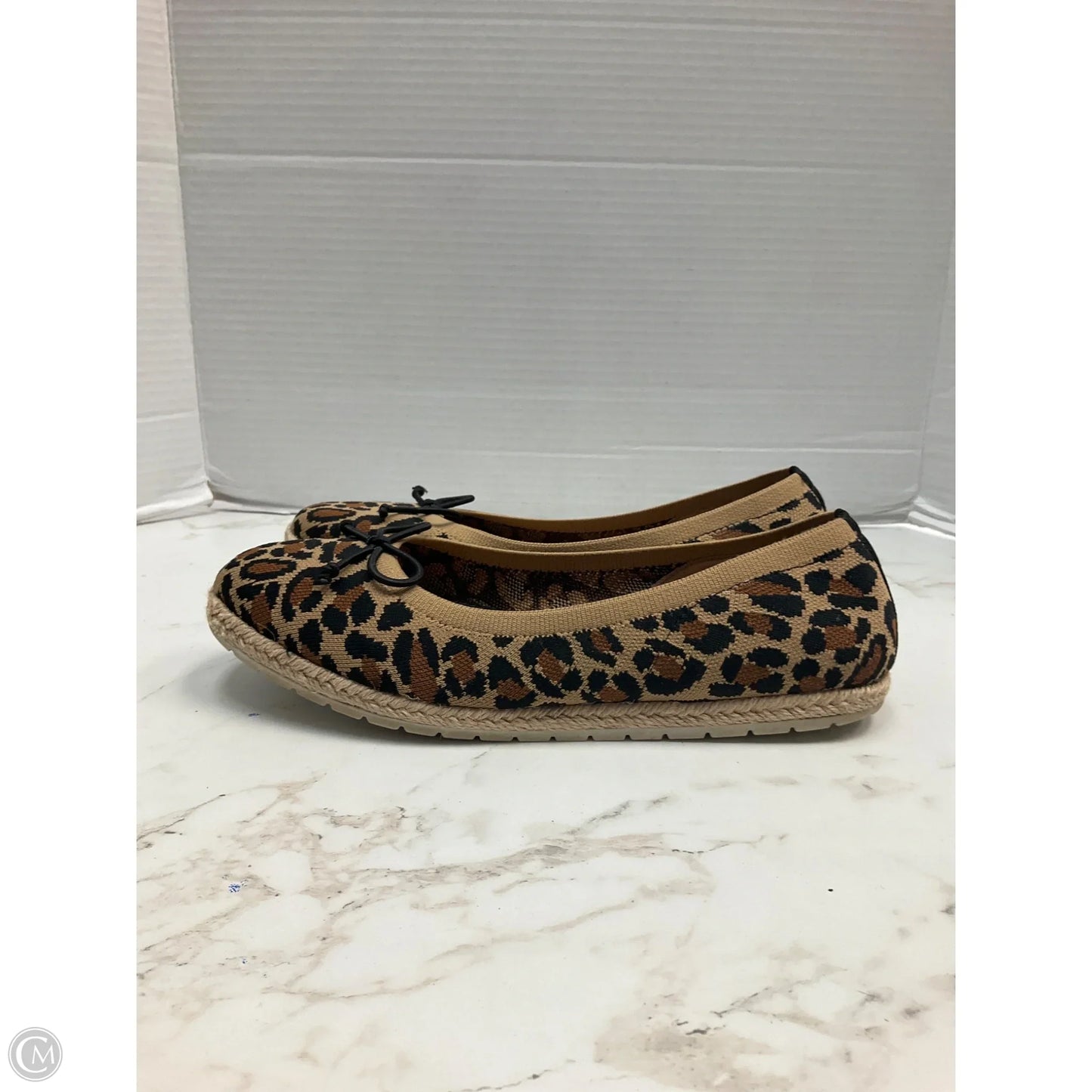 Shoes Flats By Kelly And Katie In Animal Print, Size: 9