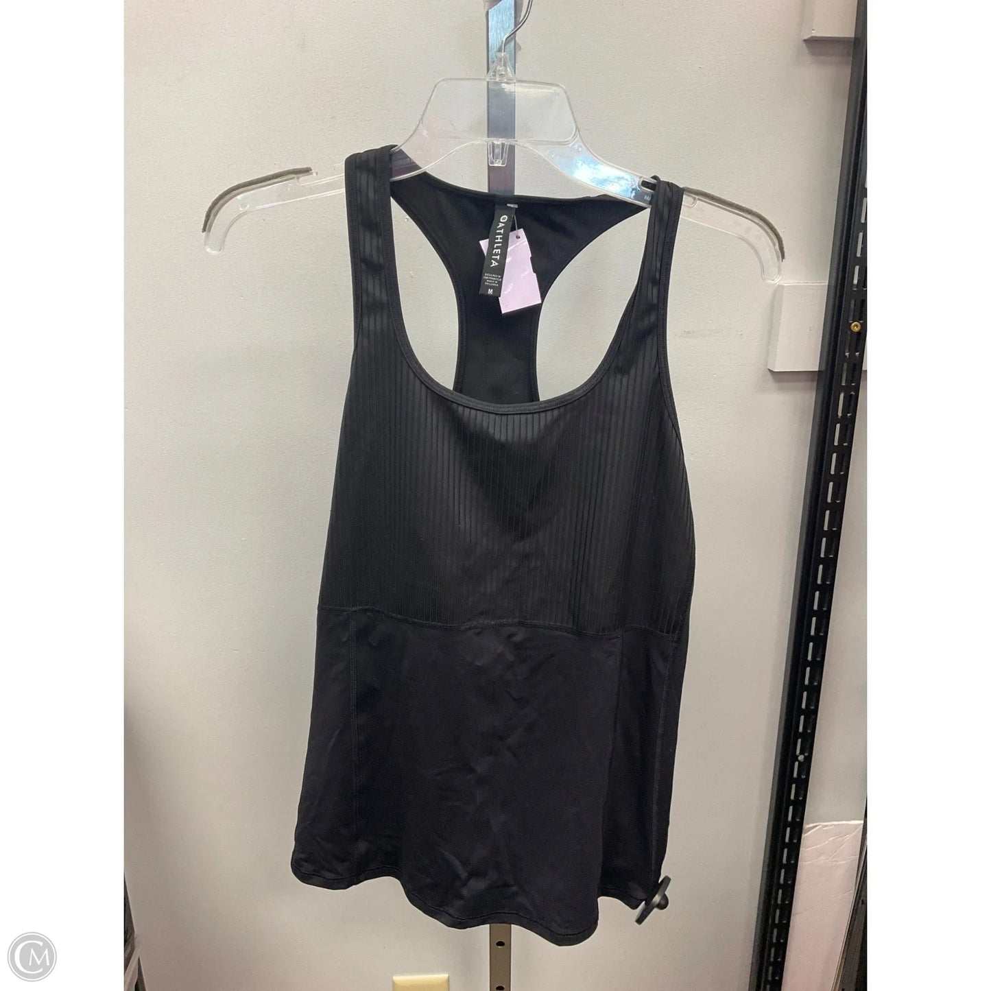 Athletic Tank Top By Athleta In Black, Size: M